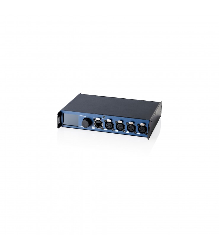 Luminex LMX-GC-10-POENDS 10 POE NDS Ethernet Switch with Neutrik DUO  Singlemode Fiber and PoE at