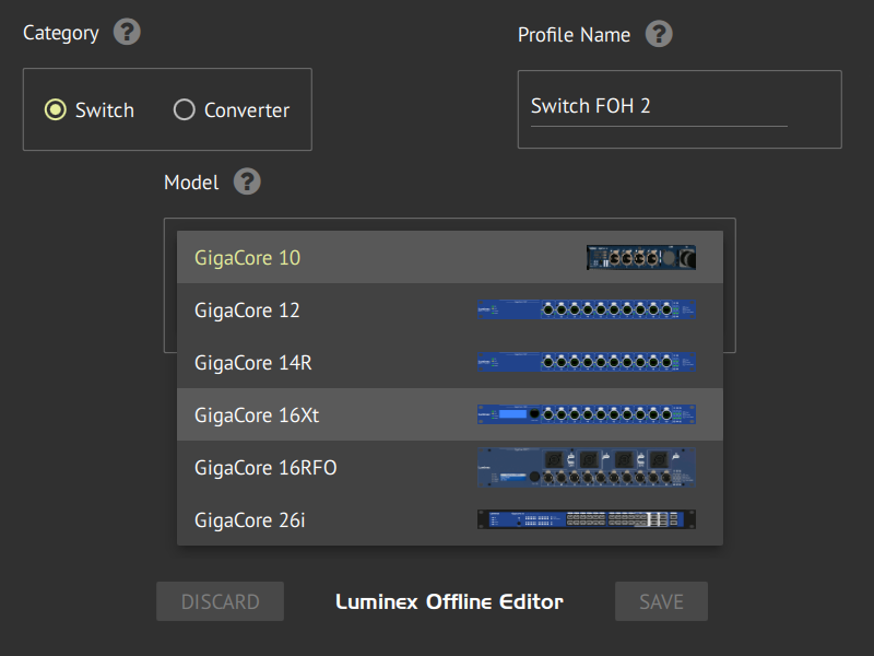 Luminex Offline Editor